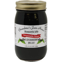 Homestyle Elderberry Jelly - One Pint - Grandma's Jam House