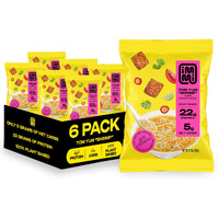 Immi Tom Yum ""Shrimp"" Ramen, 100% Plant Based, Keto Friendly, Low Carb, High Protein, Packaged Noodle Meal Kit, Ready To Eat, 6 Pack