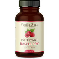 Pure Raspberry Extract For Baking And Flavoring - 4 Oz - Premium Quality Natural Flavors For Baked Goods, Desserts, & Cooking