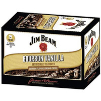 New Jim Beam Bourbon Vanilla Single Serve Coffee Cups - 10 Count