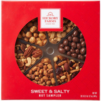 Hickory Farms Sweet & Salty Nut Sampler | Great For Snacking, Gifting, Food Care Packages, Parties, Thank You Gifts, Retirement Gifts