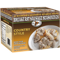 Hi Mountain Seasonings | Country Style Breakfast Sausage Seasoning Mix | Seasons 24 Lbs Of Meat | Great For Pork, Venison, Deer & Wild Game
