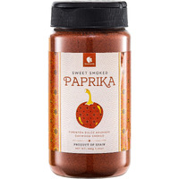 Gourmanity Sweet Smoked Paprika Powder, Premium Spanish Paprika Seasoning, Oak Wood Smoked For Adding Depth, Flavor And Color To Your Dishes, Kosher, Gluten Free, Pimenton Dulce Ahumado, 5.64 Oz
