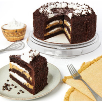 David's Cookies Marshmallow Cake - 10"" - Birthday Cake For Delivery Fresh Bakery Dessert Layered Cake For Delivery - Pre-Sliced For Easy Sharing - Moist Layered Chocolate Cake - Great Gift Idea