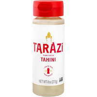Tarazi Tahini 8Oz (227G) Squeeze Bottle Non-Gmo Gluten-Free No-Preservatives Vegan Kosher Porduct Of California
