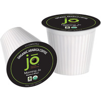 Morning Jo: 24 Cups Medium Roast Organic Coffee For Keurig K-Cup Compatible Brewers, Fresh Seal Single Serve Cups, Velvety Sweet Breakfast Blend, Fair Trade Certified, Kosher, Non-Gmo, Gluten Free