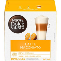 Nescafe Dolce Gusto Latte Macchiato Coffee, 16 Capsules/Box (Nes27326)