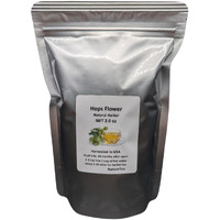 Hops Flowers - Dried Humulus Lupulus Loose Tea From 100% Nature (4 Oz)