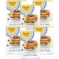 Simple Mills Almond Flour Pancake & Waffle Mix, Original - Gluten Free, Plant Based, Paleo Friendly, Breakfast 10.7 Ounce (Pack Of 6)