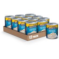 Progresso New England Clam Chowder Soup, Rich & Hearty Canned Soup, Gluten Free, 18.5 Oz (Pack Of 12)