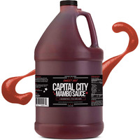 Capital City Mambo Sauce Sweet Hot | Washington Dc Wing Sauces | Perfect Condiment For Wings, Chicken, Pork, Beef, Seafood, Burgers, Rice Or Noodles | 128 Fl Oz (1 Gallon)