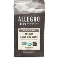 Allegro Coffee Organic Early Bird Blend Ground Coffee, 12 Oz