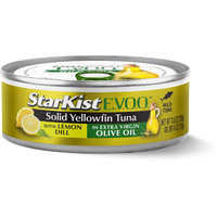 Starkist E.V.O.O. Solid Yellowfin Tuna With Lemon Dill And Extra Virgin Olive Oil (Packaging May Vary), 4.5 Ounce (Pack Of 12)