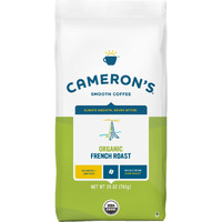 Cameron's Coffee Roasted Whole Bean Coffee, Organic French Roast, 28 Ounce , (Pack Of 1)