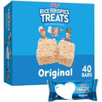 Kellogg's Rice Krispies Treats Crispy Marshmallow Squares Original, 0.78 Oz, 40 Ct
