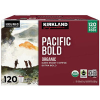 Kirkland Signature Pacific Bold Coffee, Dark, 120 K-Cup Pods (Pack Of 1)