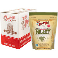 Bob's Red Mill Whole Grain Millet, 28-Ounce (Pack Of 4)