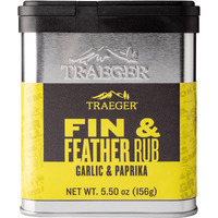 Traeger Grills Spc176 Fin And Feather Rub With Garlic, Onion, & Paprika