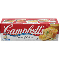 Campbell's 10 Piece Condensed Cream Of Chicken Soup, 6 Pound