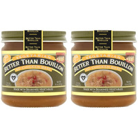 Better Than Bouillon Vegetarian No Chicken Base, Made With Seasoned Vegetables, Certified Vegan, Makes 9.5 Quarts Of Broth, 38 Servings, 8 Oz Jar (Pack Of 2)