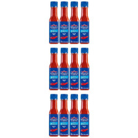 Mexico Lindo 7 Mares Hot Sauce | Perfect For Fish & Seafood | 10,800 Scoville Level | Spicy Flavor | 5 Fl Oz Bottles (Pack Of 12)