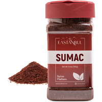 Eastanbul Sumac Spice Powder 6.4Oz, Ground Sumac Spice Fresh Farm Turkish Sumac Seasoning For Mediterranean Dishes & Middle Eastern Dishes, Spicely Sumac Powder For Turkish Spice Blend Like Zaatar
