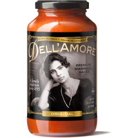 Dell'Amore Premium Marinara Sauce - Original Recipe - Italian Tomato Pasta Sauce - Family Recipe With Fresh Ingredients - 25Oz / 6 Pack