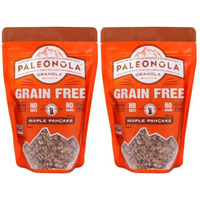 Paleonola - Grain Free Granola Maple Pancake Flavor - Non-Gmo, Grain, Soy, Gluten, Dairy Free - Low Carb Protein Snack For A Healthy Breakfast- Pack Of 2, 10 Oz. Ea