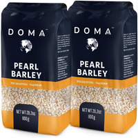Doma Pearl Barley 3.52Lb (2X1.76 Lb) - Great For Soups, Stews, Salads, Risotto, Pilaf, Nutrient-Rich, Premium Grains, Non-Gmo