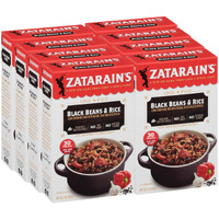 Zatarain's Black Beans & Rice, 7 Oz (Pack Of 8)