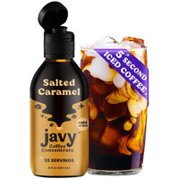 Javy Coffee Concentrate - Cold Brew Coffee, Perfect For Instant Iced Coffee, Cold Brewed Coffee And Hot Coffee, 35 Servings - Salted Caramel