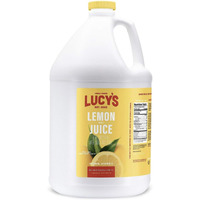Lucys Family Owned - 100% Lemon Juice Gallon (128 Fl Oz.)