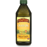 Pompeian Mild Taste Olive Oil, Perfect For Roasting & Sauteing, Naturally Gluten Free, Non-Allergenic, Non-Gmo, 48 Fl. Oz.