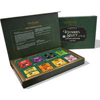 Vahdam, Founder's Select - Assorted Tea In Presentation Box - 8 Flavors, 40 Pyramid Tea Bags | Long Leaf Pyramid Tea Variety Pack | Premium Tea Gifts | Gifts For Women & Men