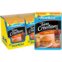 Starkist Tuna Creations Honey Bbq, 2.6 Oz, Pack Of 24