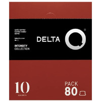 Delta Q Espresso Pods For Delta Q Machines, Qalidus - Intensity 10, Notes Of Caramel, Xl Pack - 80 Coffee Capsules