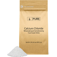 Pure Original Ingredients Calcium Chloride (2 Lb) Food Safe, For Wine Making, Home Brew, & Cheese Making