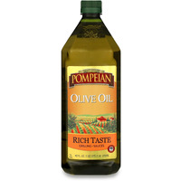 Pompeian Rich Taste Olive Oil, Full Flavor, Perfect For Grilling & Sauces, Naturally Gluten Free, Non-Allergenic, Non-Gmo, 48 Fl. Oz.