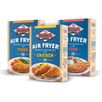 Louisiana Fish Fry Products Louisiana Fish Fry, Air Fry Variety Gift Pack - Chicken, Fish & Pork - 5 Oz (Pack Of 6)
