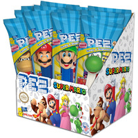 Pez Candy Nintendo, Assortment Candy, 0.58 Oz (Pack Of 12)
