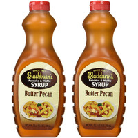 Blackburn's Pancake & Waffle Syrup, Butter Pecan Flavor, 24 Oz. (Pack Of 2) (Butter Pecan)