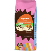 Crazy Cups Decaf Flavored Ground Coffee, Decaffeinated Pumpkin Spice Coffee, For Brewing Flavored Hot Or Iced Decaf Pumpkin Coffee, 10Oz