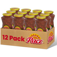 Pace Chunky Medium Salsa, 16 Oz Jar (12 Pack)