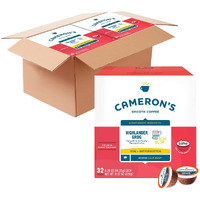 Cameron's Coffee Single Serve Pods, Highlander Grog Flavored, 128-Count (Pack Of 1)