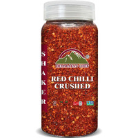 Himalayan Chef Red Crushed Pepper Shaker - Organically Crushed Red Chili Pepper Flakes Great For Pizza, Chowder, Seafood, And Pasta (3.88 Oz)