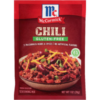 Mccormick Gluten Free Chili Seasoning Mix, 1 Oz (Pack Of 12)