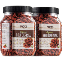 Roots Circle Usda Organic Dried Goji Berries 14.1 Oz Jar 2 Pack | Bulk Supply Of Goji Berry Fruit Superfood | Naturally Rich In Antioxidants To Support Healthy Skin | Raw, Natural, Vegan, Non-Gmo, Kosher