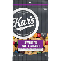 Kars Nuts Sweet N Salty Select Trail Mix - 5.5 Oz Snack Pack, Pack Of 12 - Snacks For Adults And Kids