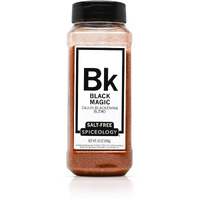 Spiceology - Black Magic - Cajun Blackening Spice Blend - Salt-Free - Spicy Creole Dry Rub And Seasoning - Use On: Beef, Chicken, Mac N' Cheese, Turkey, Butter, Seafood Or Nuts - 16 Oz