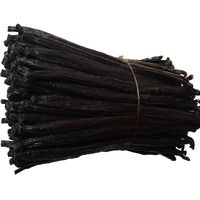 25 Vanilla Beans Grade A Tahitian For Extract, Cooking And Baking 6""-7"" By Fitnclean Vanilla| Fresh Non-Gmo Natural Raw Gourmet